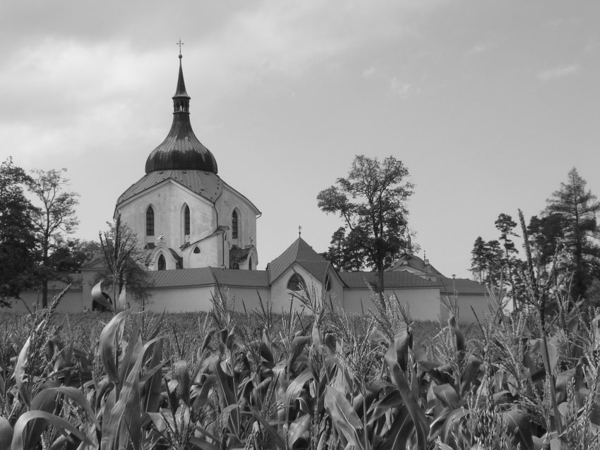 024 Kostel sv. Jana Nepomuckého na Zelené hoře, září 2006